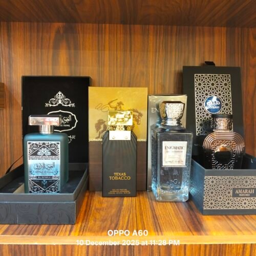 عرض السيد ماجد
عطرانجيماتيك + عطر هيبة +عطر تكساس توباكو + عطر العود الازرق من الماس للعطور
