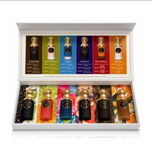 Gift Set Almas Six Scents – Collection of 6 Perfumes, Unisex, 30 ml، طقم قصص معطرة الماس للعطور
