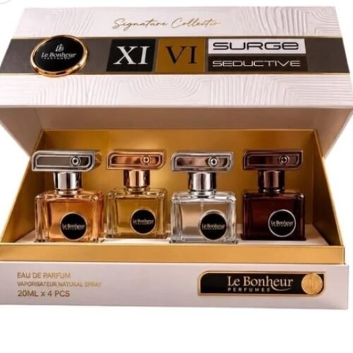 Signature Collection 4 x 20ml Eau De Parfum Gift Set by Le Bonheurمجموعة سيقنتشر 4 × 20 مل طقم هدايا من لابونير