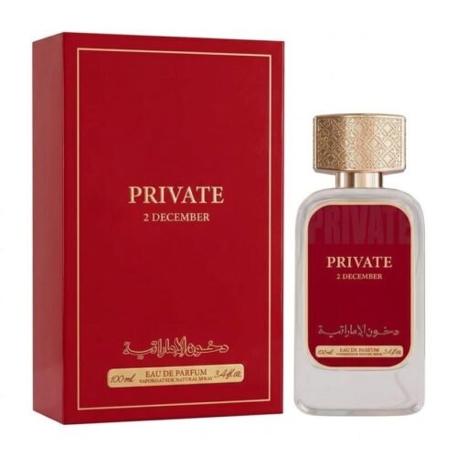 عطر برايفت 2 ديسمبر ، دخوني ، Private 2 December EDP 100 ML by Dkhoon AlEmiratia
